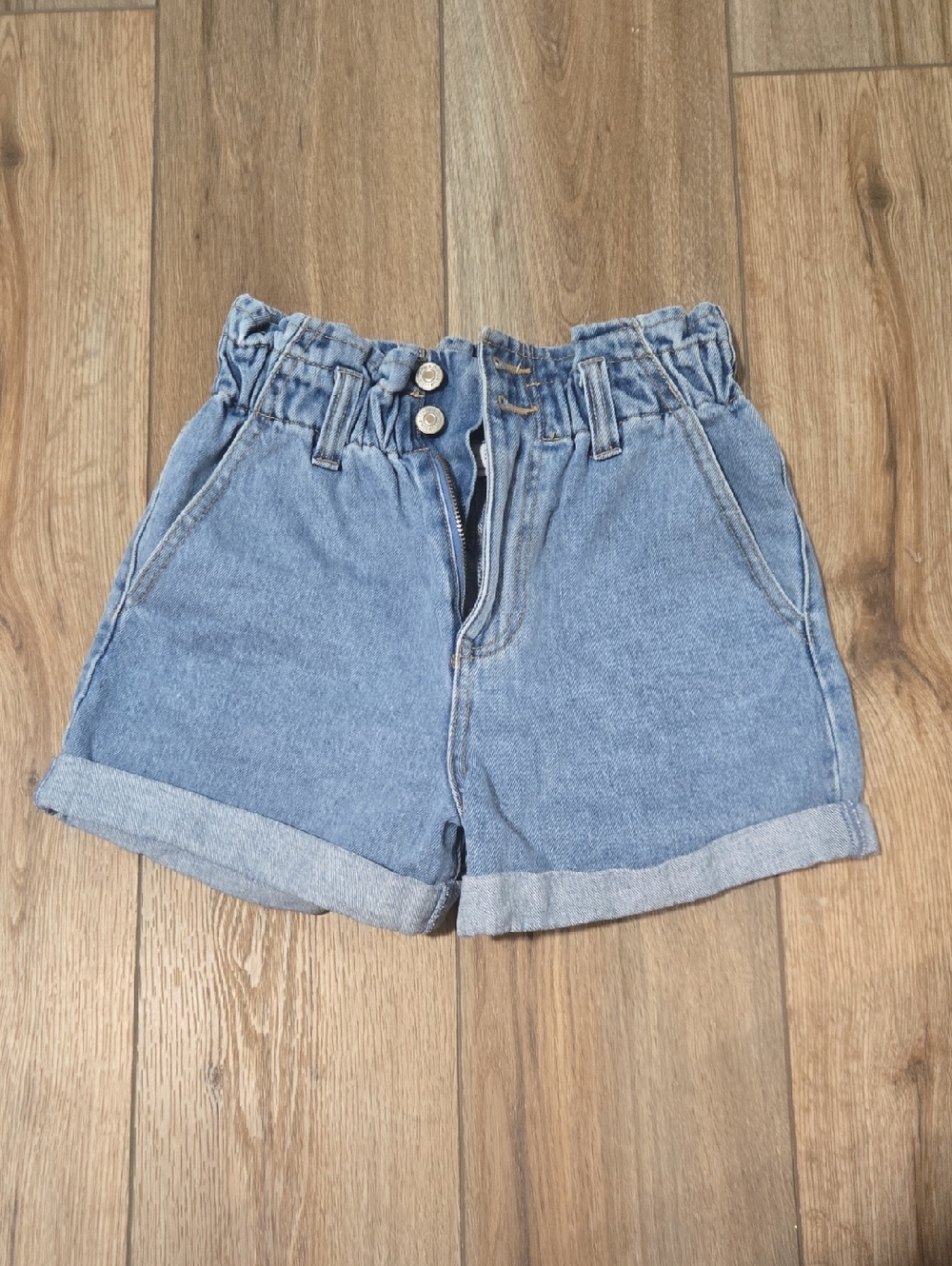 Forever 21 Light Blue Denim Shorts
